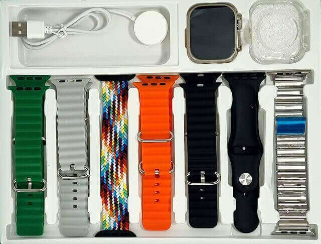 Ultra Smartwatch with 7 Straps